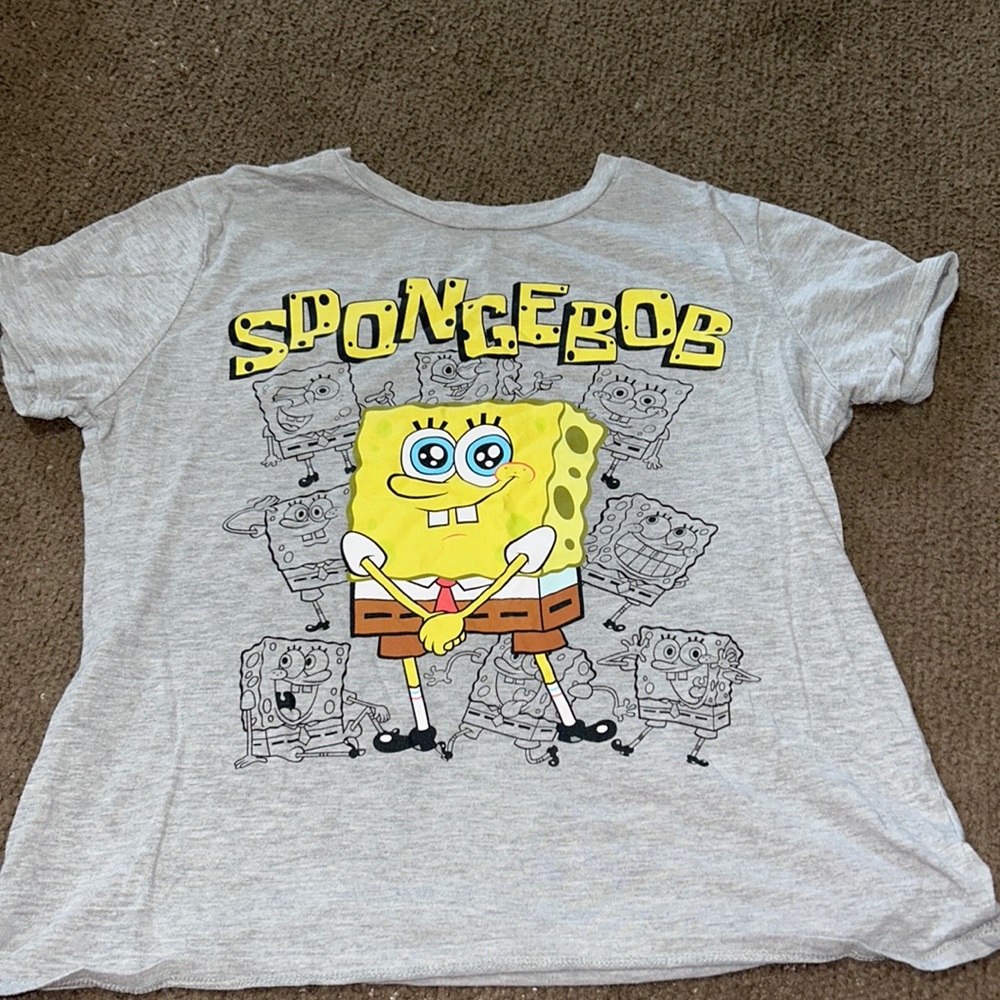 spongebob tee shirt